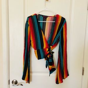 Brand New Rock&Roll Cowgirl Side Tie Long Sleeve